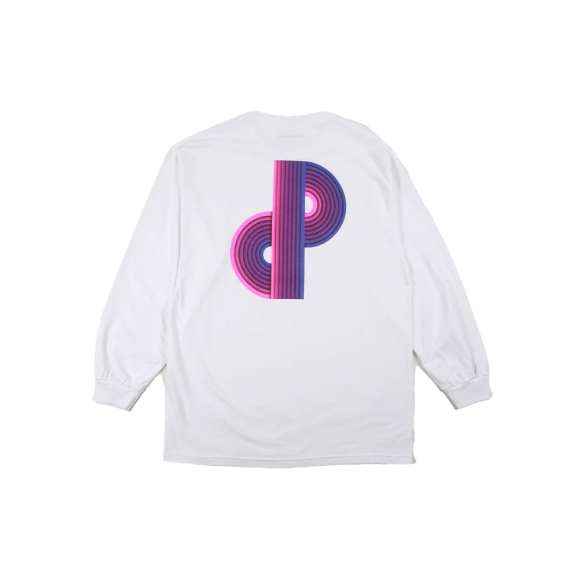 Dance Parti white long sleeve t shirt back