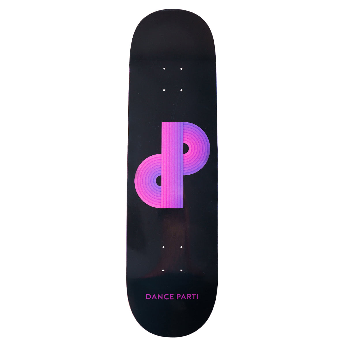 Dance Parti skateboard black