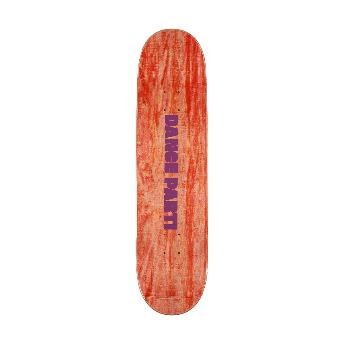 Dance Parti Skateboard Top of Board